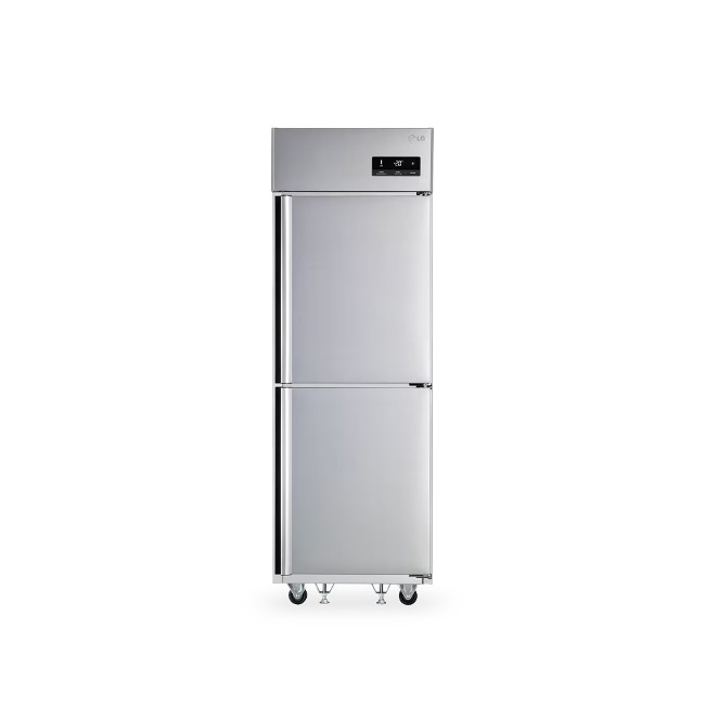 [렌탈] LG전자 비즈니스 업소용 일반 냉동고 2도어 냉동고 500L 실버 C053AF